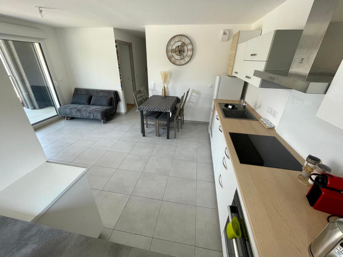 Appartement T2 Avec Parking 托农莱班 外观 照片